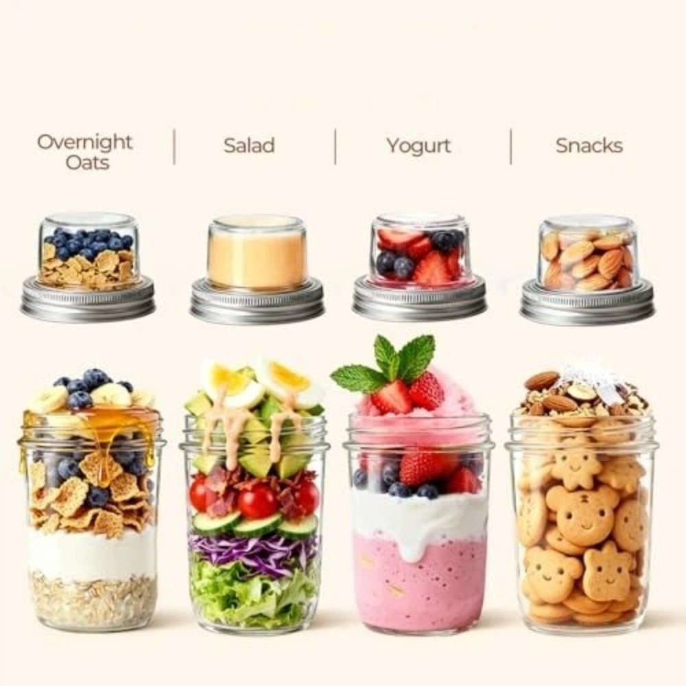 Dual-Layer Yogurt Parfait Cups - огляд і ціна Meal Prep Yogurt