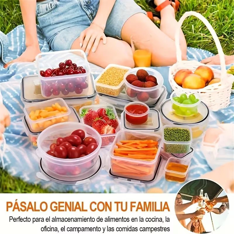12/16/24pcs Reusable Food Stor - огляд і ціна Meal Prep Containers Xl