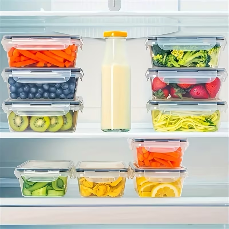 12/16/24pcs Reusable Food Stor - огляд і ціна Meal Prep Containers Xl