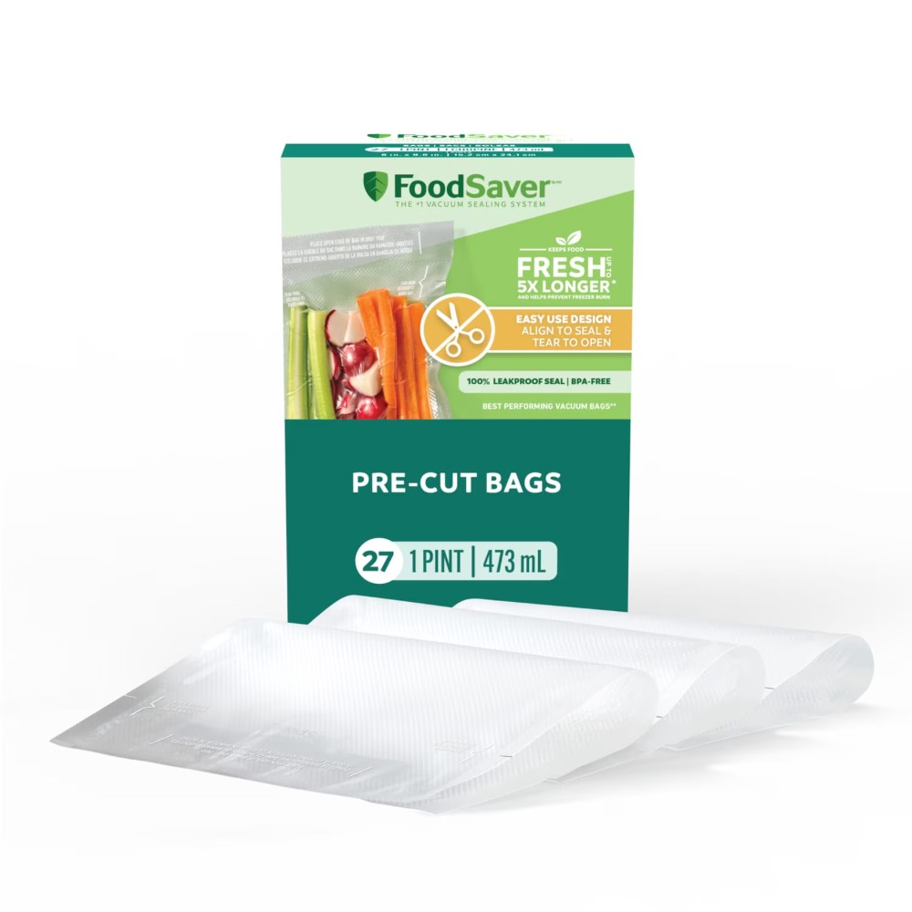 FoodSaver Pint Vacuum Seal Bag - огляд і ціна Meal Prep For Cutting