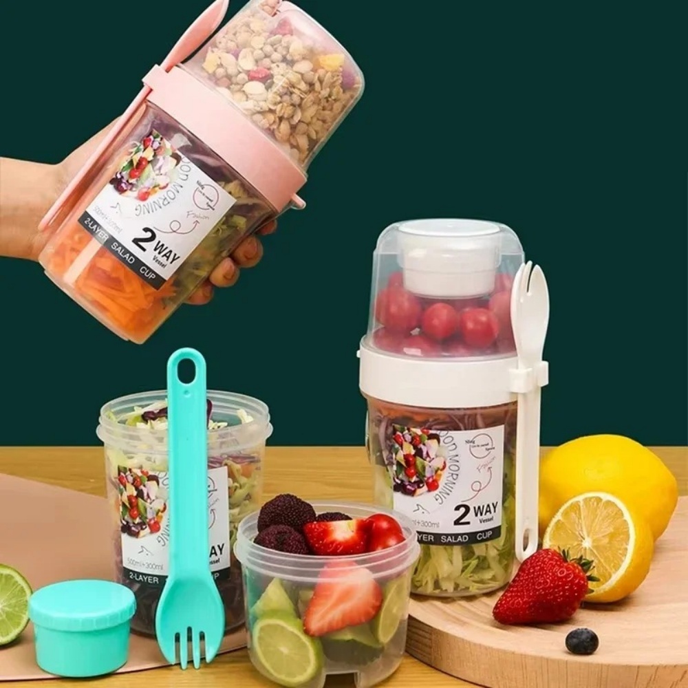 Portable Salad Cup Breakfast C - огляд і ціна Meal Prep Yogurt