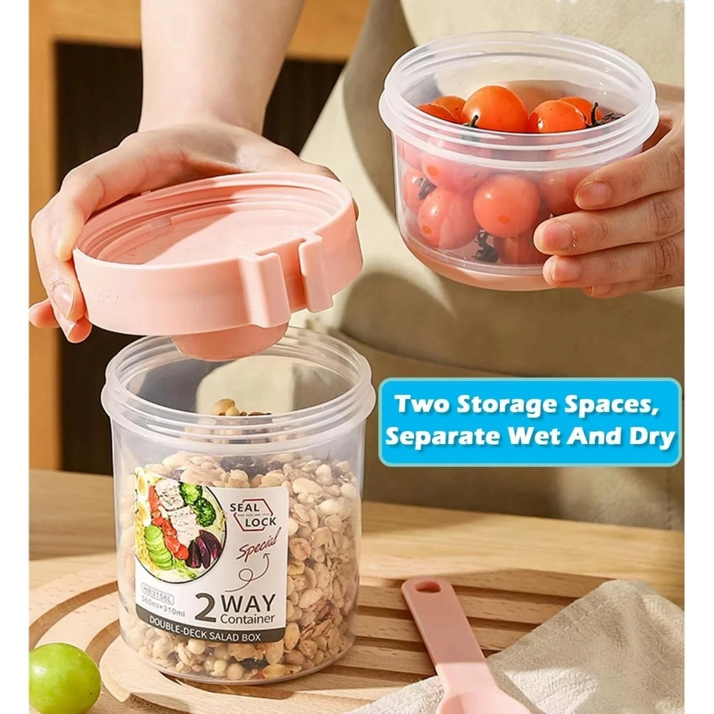 Portable Salad Cup Breakfast C - огляд і ціна Meal Prep Yogurt