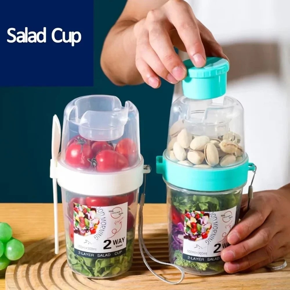Portable Salad Cup Breakfast C - огляд і ціна Meal Prep Yogurt