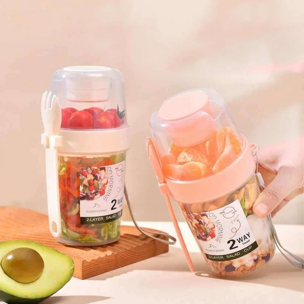 Portable Salad Cup Breakfast C - огляд і ціна Meal Prep Yogurt