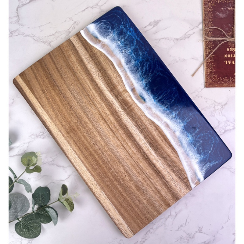 Acacia Wood Cutting Board with - огляд і ціна Meal Prep For Cutting
