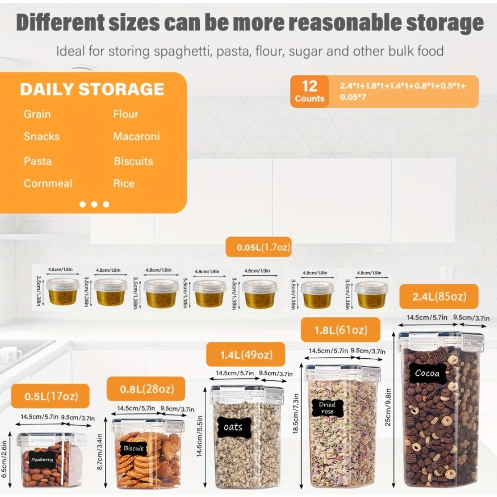 12-Piece Food Storage Containe - огляд і ціна Meal Prep Containers Xl