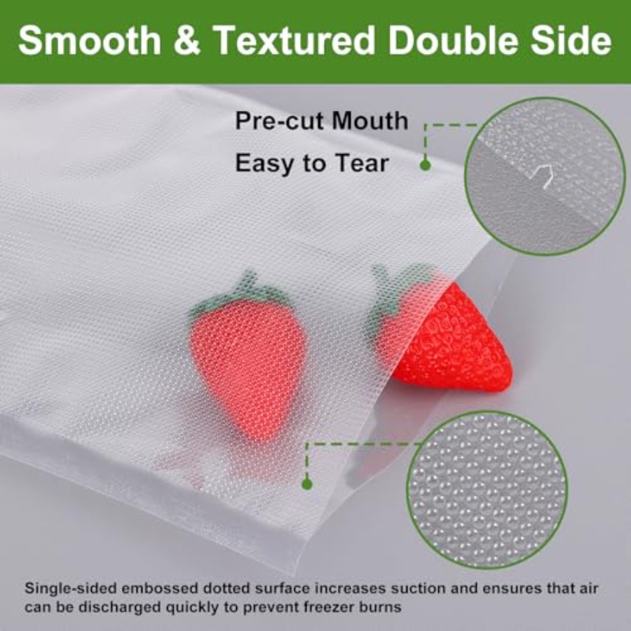 Moretoes pcs Vacuum Sealer Bag - огляд і ціна Meal Prep For Cutting