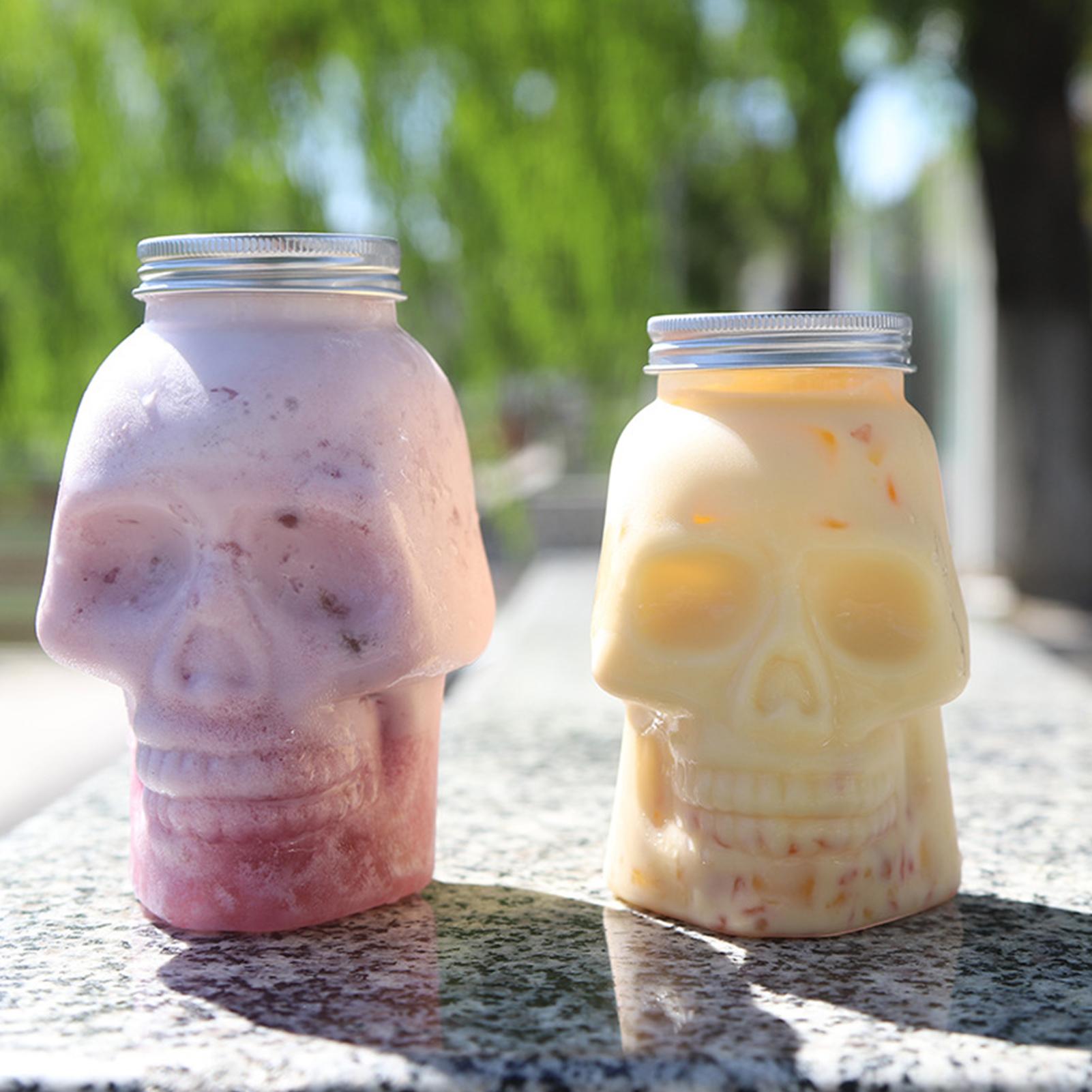 Transparent Skull Jars with Li - огляд і ціна Meal Prep Day