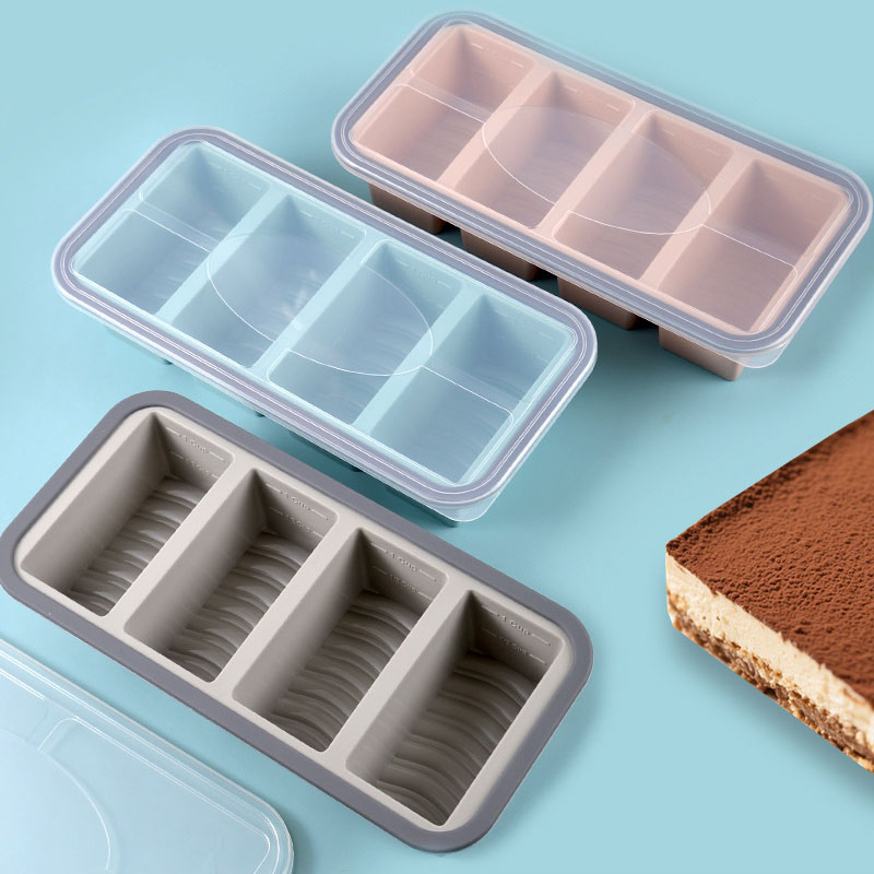 2 or 3-piece Silicone Freezer  - огляд і ціна Meal Prep Chia Pudding