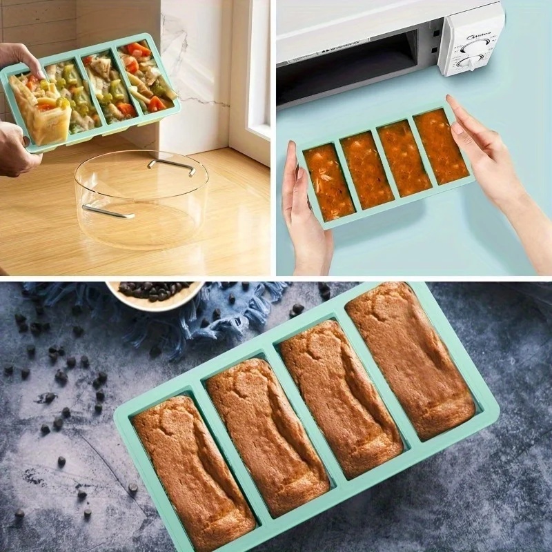 Stackable Silicone Freezer Tra - огляд і ціна Meal Prep Chia Pudding