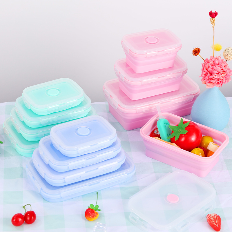 4PS Collapsible Food Storage C - огляд і ціна Meal Prep Chia Pudding