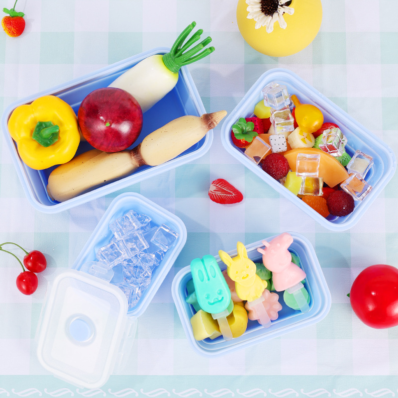 4PS Collapsible Food Storage C - огляд і ціна Meal Prep Chia Pudding