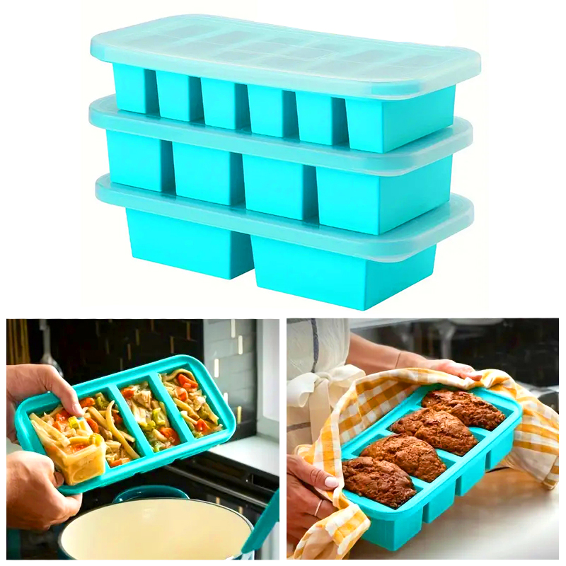 Silicone Freezing Mold Gift Se - огляд і ціна Meal Prep Chia Pudding