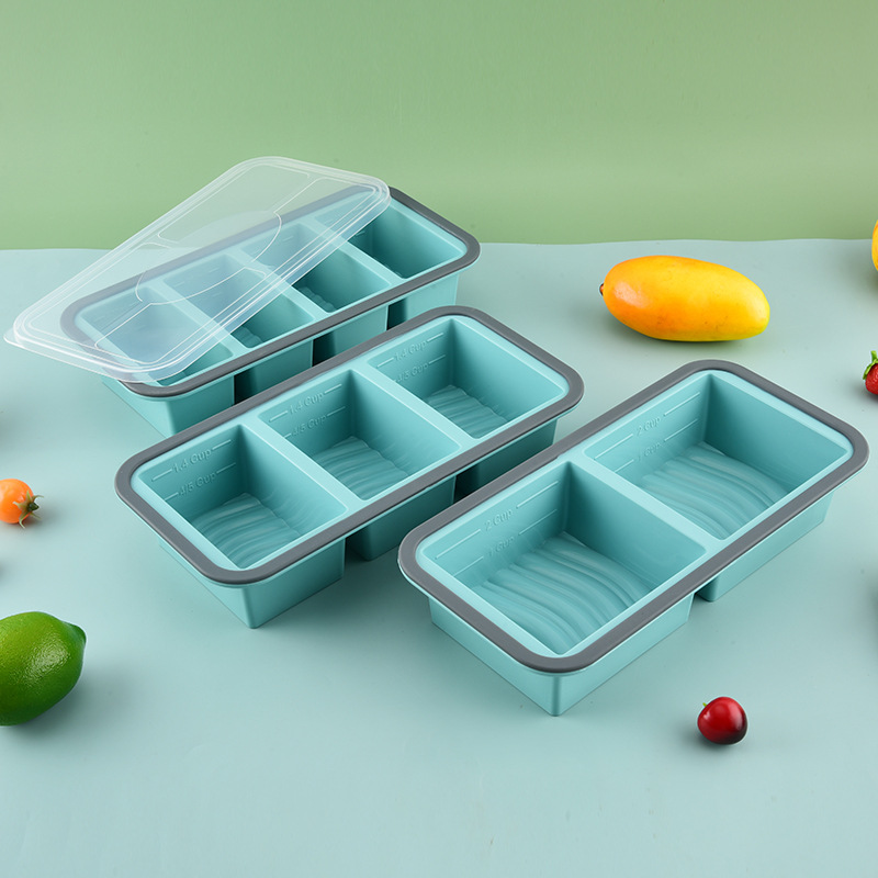 1pc Silicone Food Freezer Tray - огляд і ціна Meal Prep Chia Pudding