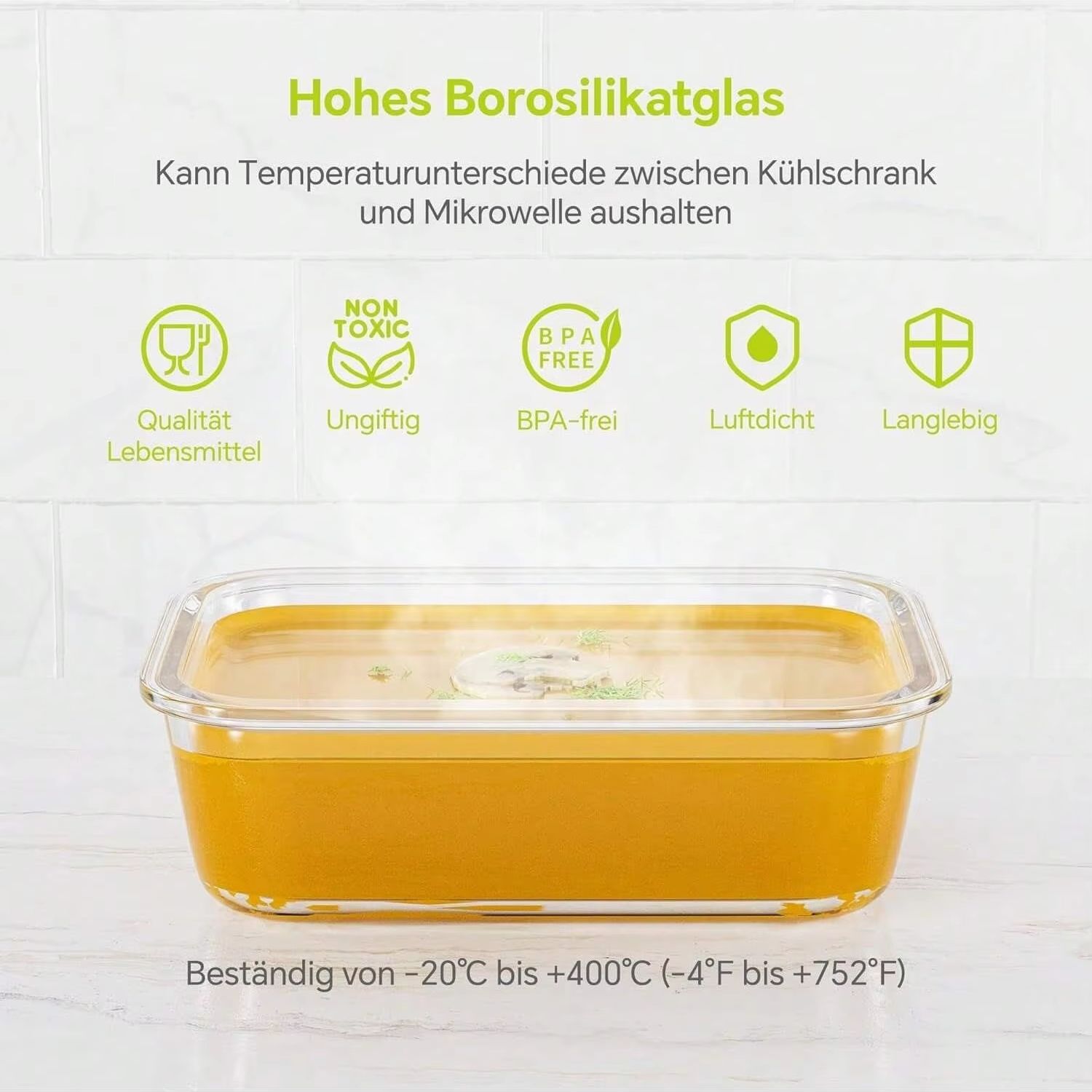 Glass Food Storage Container W - огляд і ціна Meal Prep Containers Xl