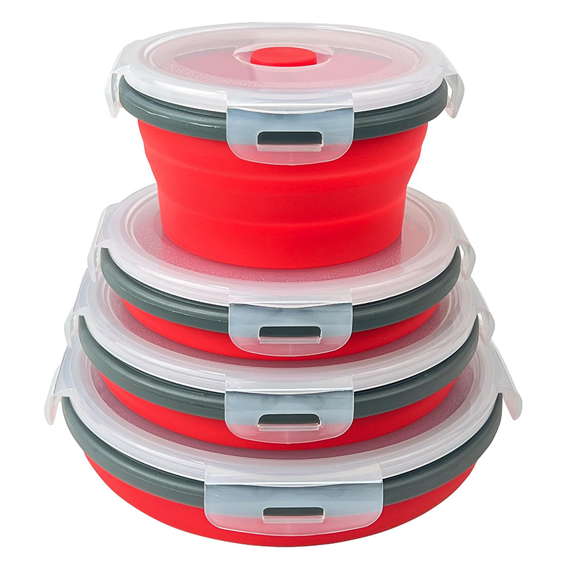 Collapsible Food Storage Conta - огляд і ціна Meal Prep Chia Pudding