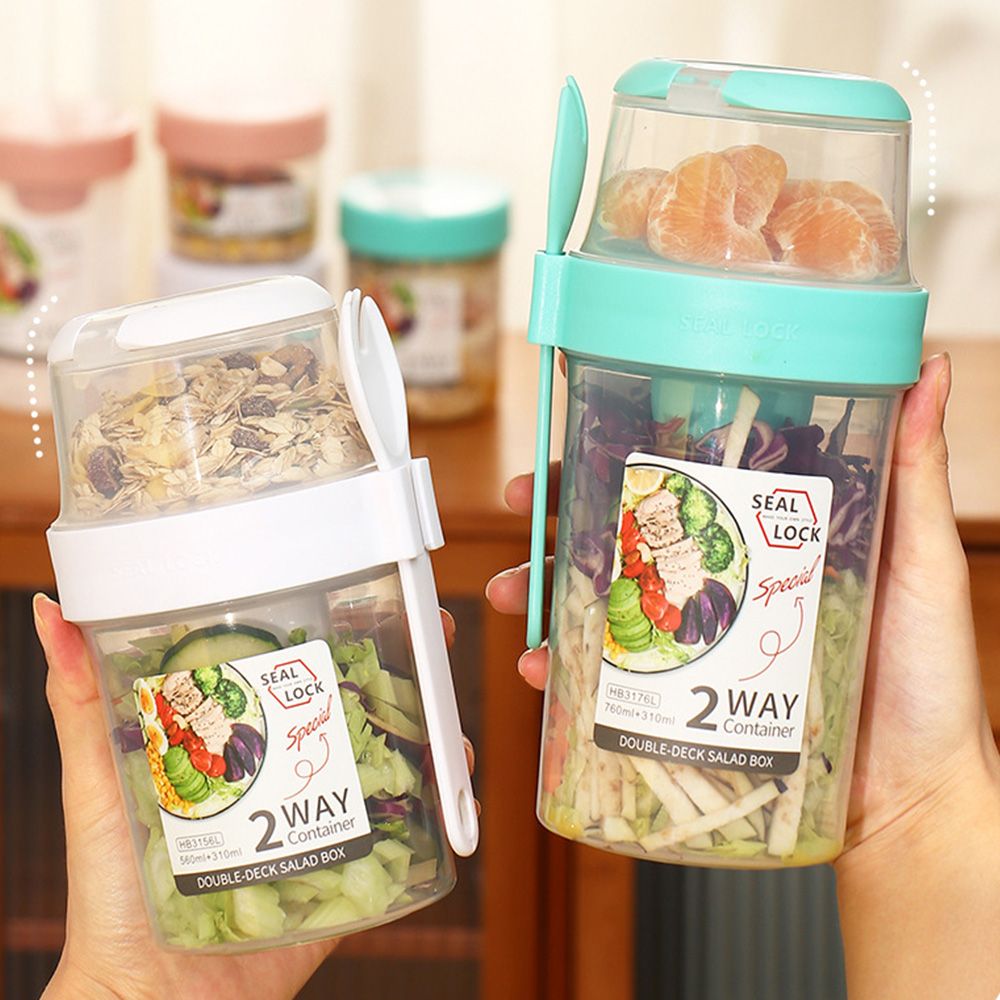 Double-layer Fresh-keeping Box - огляд і ціна Meal Prep Yogurt