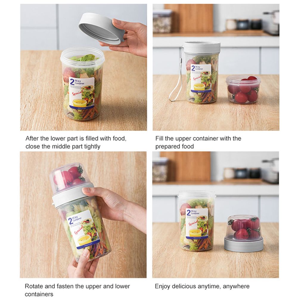 Double-layer Fresh-keeping Box - огляд і ціна Meal Prep Yogurt