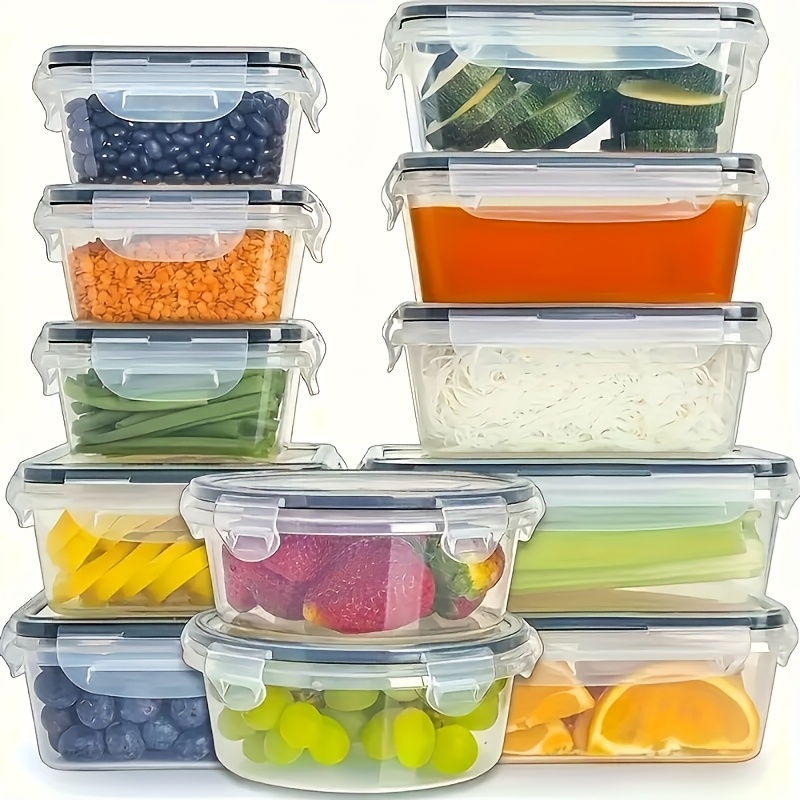 4-Piece Food Storage Container - огляд і ціна Meal Prep Containers Xl