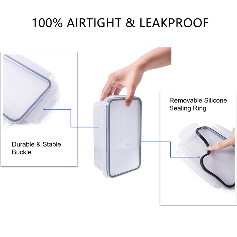 Food Containers with Airtight  - огляд і ціна Meal Prep Containers Xl