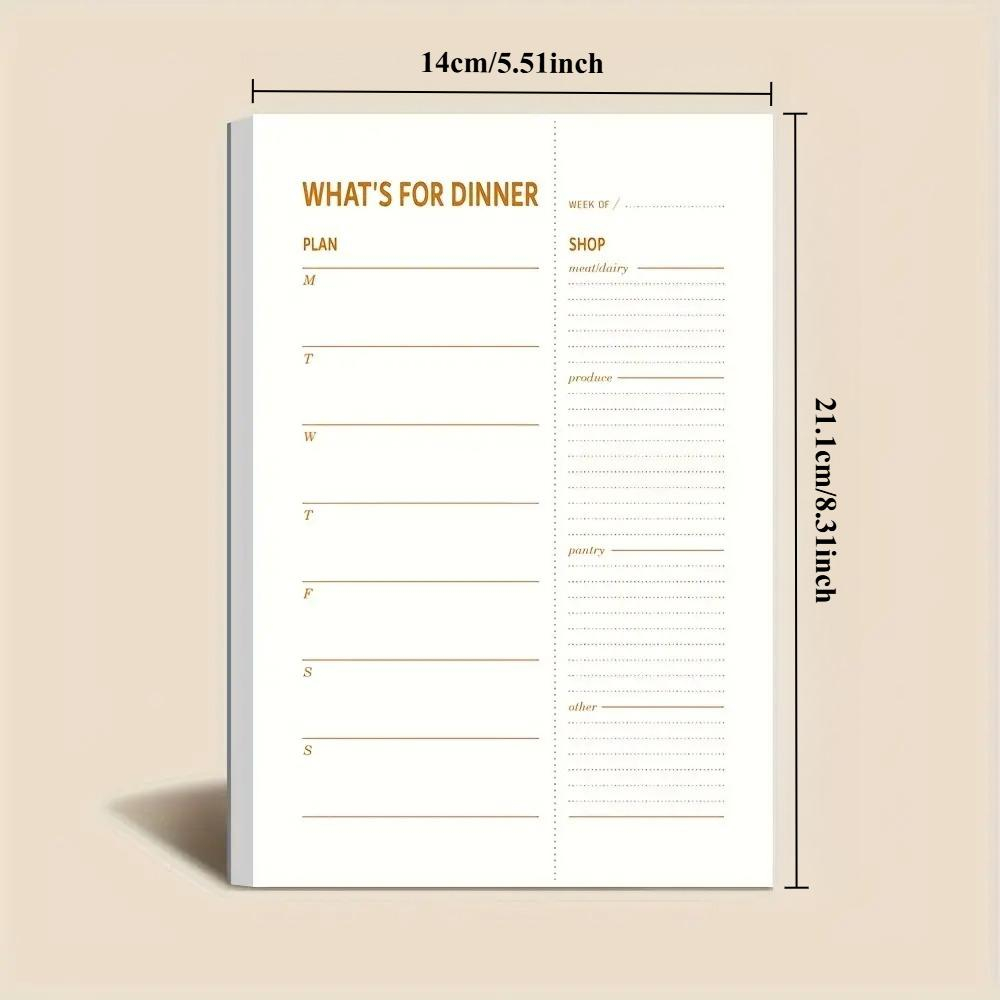 1pc Daily Diet Plan Notebook,  - огляд і ціна Meal Prep Diet