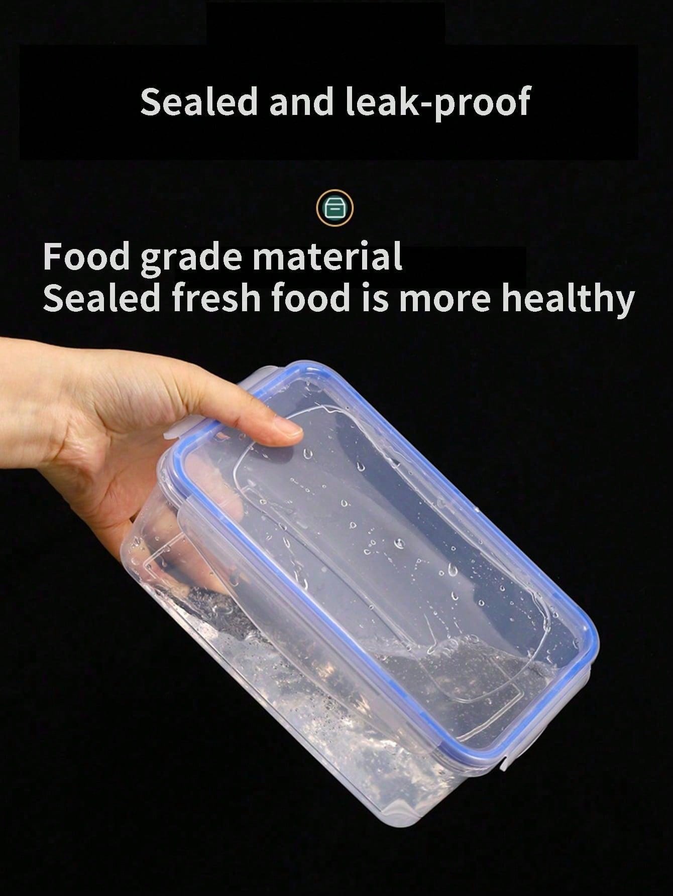 Sealed rectangular refrigerato - огляд і ціна Meal Prep Containers Xl