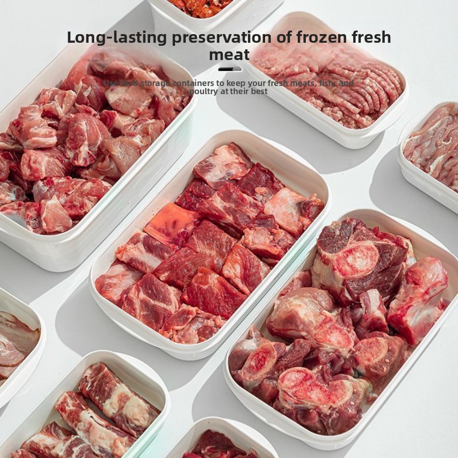 Food - Grade Meat Freezer Cont - огляд і ціна Meal Prep Containers Xl